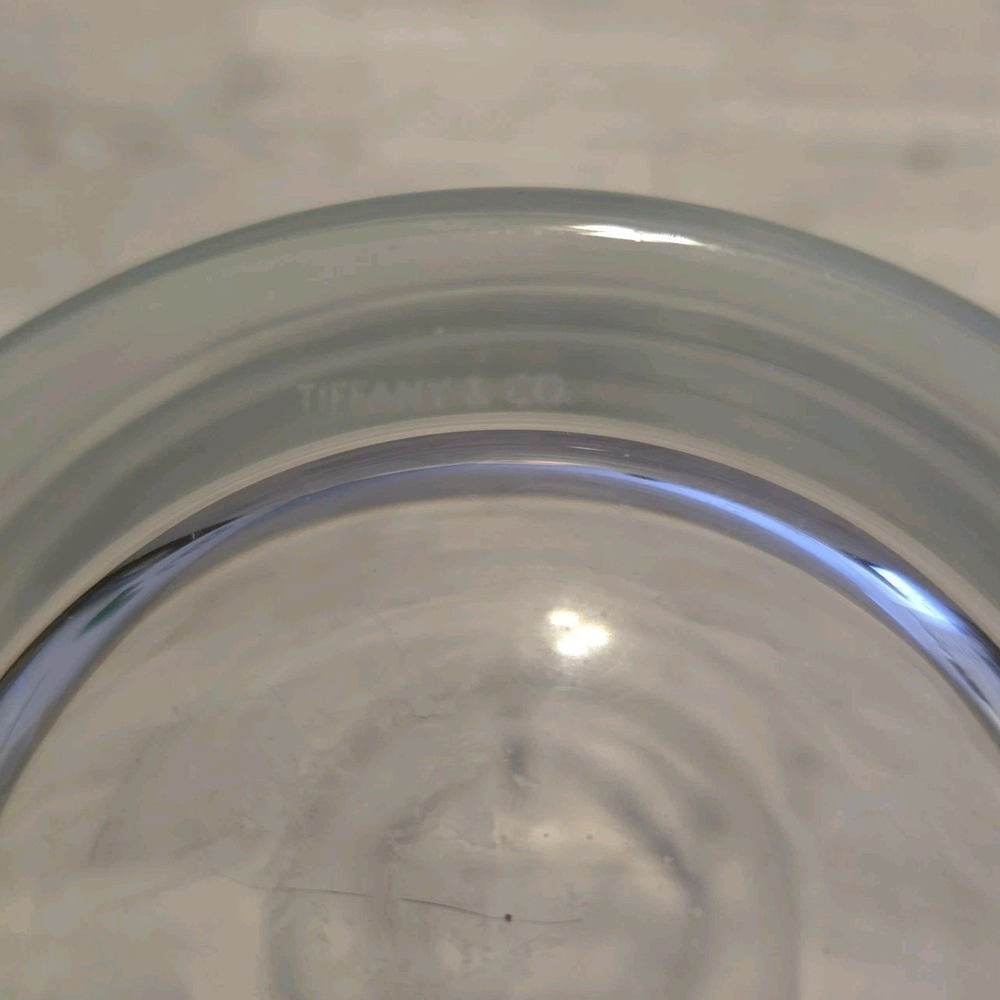 Tiffany & Co Clear Crystal Glass Bedside 7" Water Pitcher Carafe - Picture 8 of 8